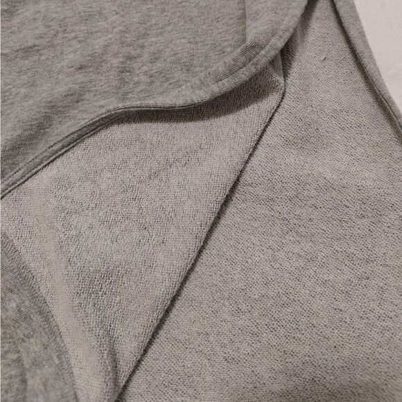 Banana Republic Sweatshirt Hoodie Gray Maxi Dress Sz M - Picture 14 of 14